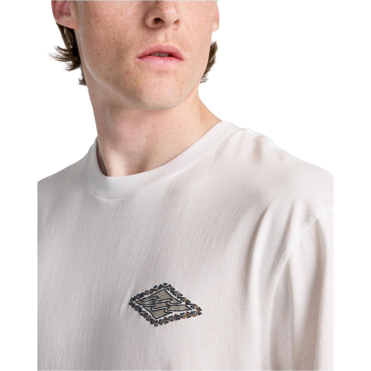 2026 Billabong Unisex Crayon Wave T-Shirt EBYZT00525 - White